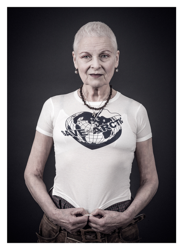 Vivienne Westwood Models ‘Save the Arctic’ T-Shirt